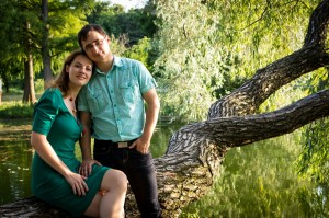 Sedinta logodna Cristiana si Mihai parc Tineretului